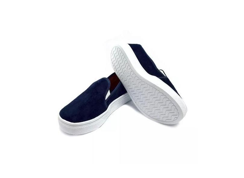 Tênis Feminino Casual Slip On Calci Fácil - Di Calçados