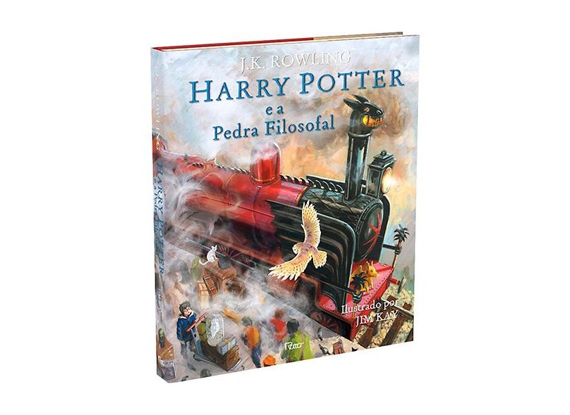 Harry Potter e A Pedra Filosofal - Edição Ilustrada - Rowling, J. K. - 9788532530271