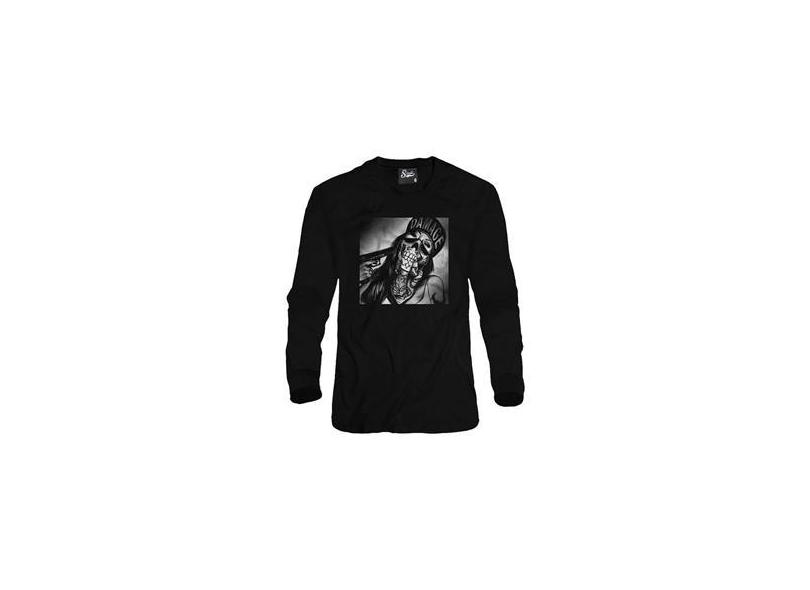 Casaco de Moletom Skull Clothing Damage Girl em Promo o no Bondfaro