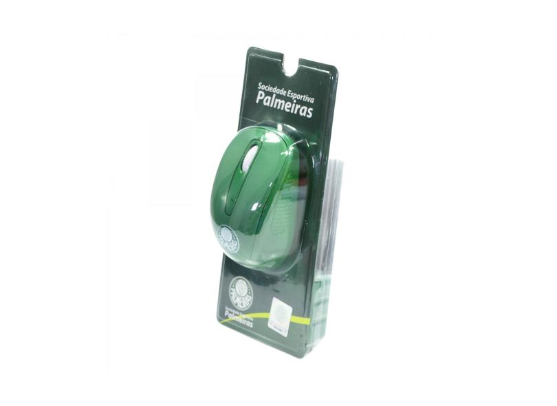 Mouse Óptico USB Palmeiras FC3102-3-B - Mileno