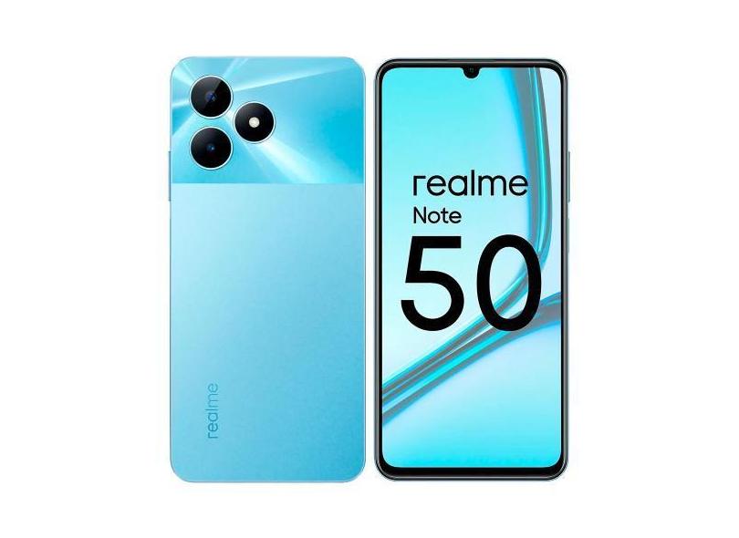 Smartphone Realme Note 50 256gb 6.74" 13MP / 5MP, Sky blue