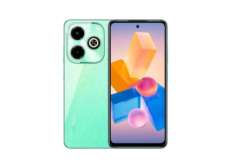 Celular Smartphone Infinix Hot 40i 256GB 16GB RAM 6,6" Câm. Dupla Dual