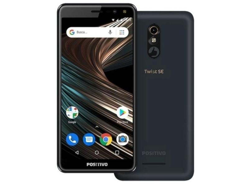 Smartphone Positivo Twist SE 32GB 13.0 MP Frontal 2 Chips Android 9.0 (Pie)