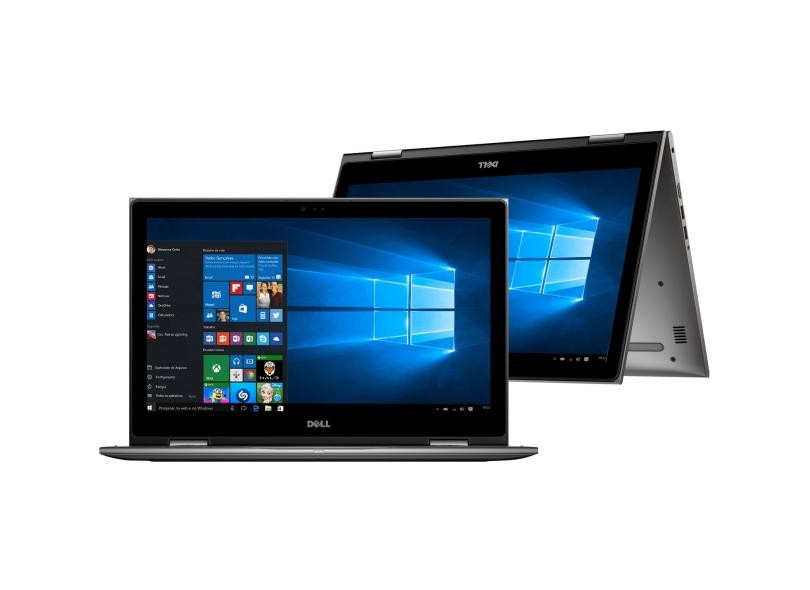 Notebook Conversível Dell Inspiron 5000 Intel Core i7 7500U 7ª Geração 16 GB de RAM 480.0 GB 15.6 " Windows 10 i15-5578-A20C