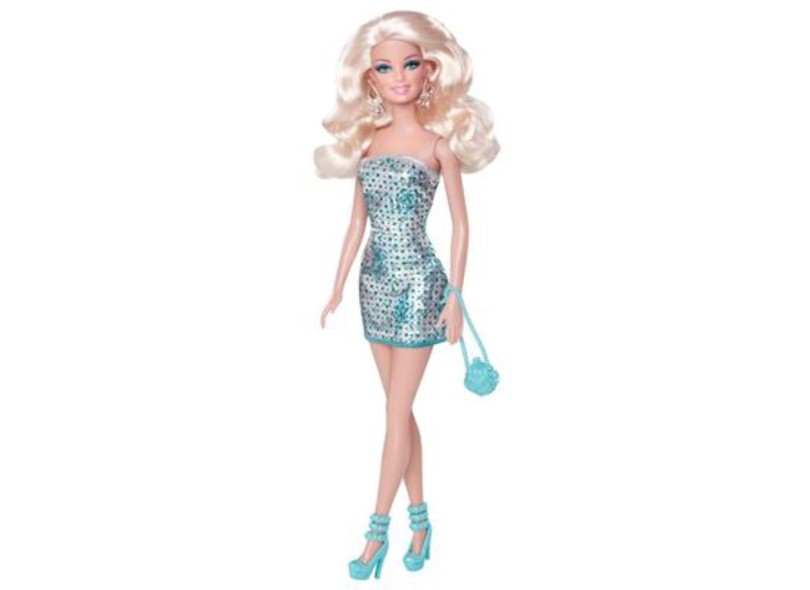 Boneca Barbie Glitter Glitz Verde Mattel