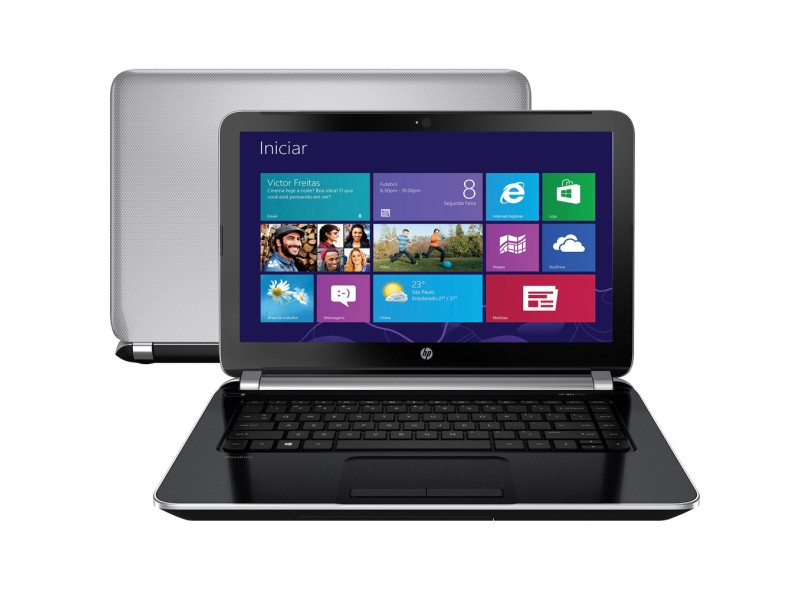 Notebook HP Pavilion Intel Core i3 4005U 4 GB de RAM 14 " Windows 8 14-n010br