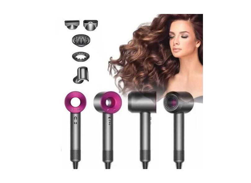 Secador de Cabelo Supersônico 5 em 1 para Todos os Tipos de Cabelo 220