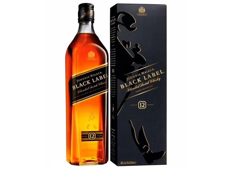 Schrijf op grafiek oogsten Whisky Johnnie Walker 12 Anos Black Label - 750ml com o Melhor Preço é no  Zoom