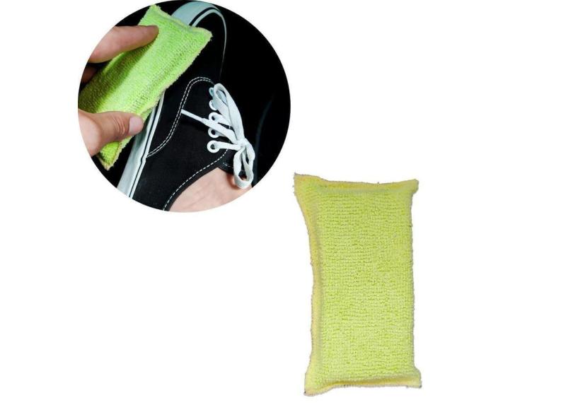 Esponja Para Limpeza De Tênis Calçados Sapatos E Tecidos