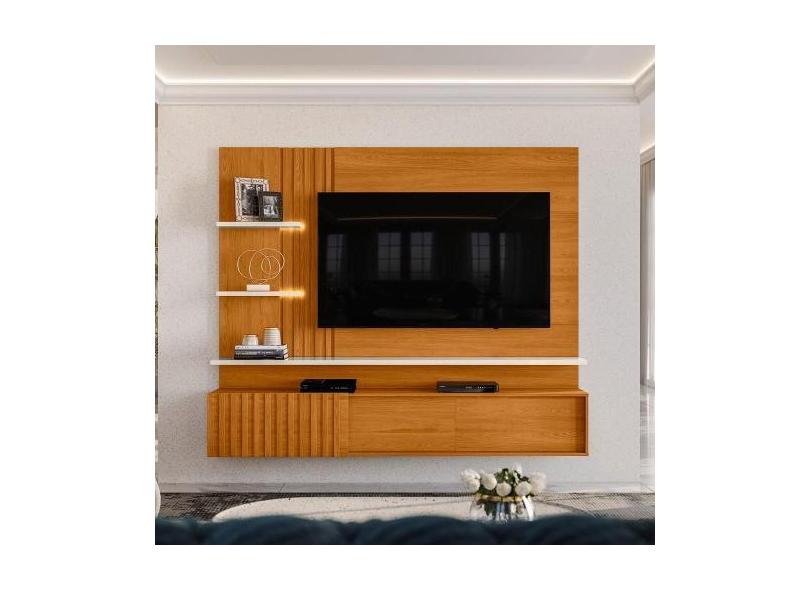 Home Theater Atena para TV de até 65 polegadas - CINAMOMO OFF WHITE - 