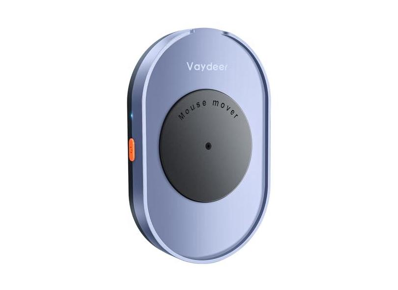 Vaydeer Movimentador de mouse indetectável, dispositivo de mouse M3 com interruptor liga/desliga, simulação de movimento do mouse sem motorista para despertar por computador, para