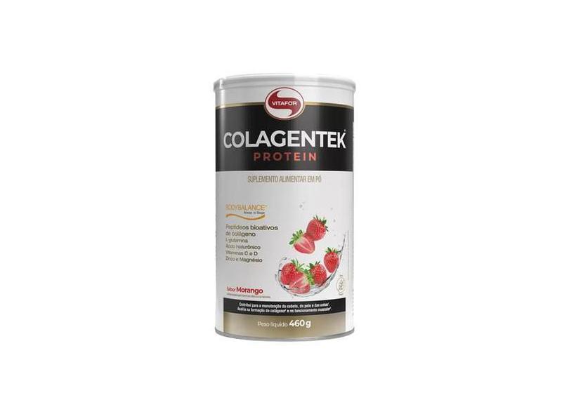 Colagentek Protein Bodybalance Vitafor Morango 460G