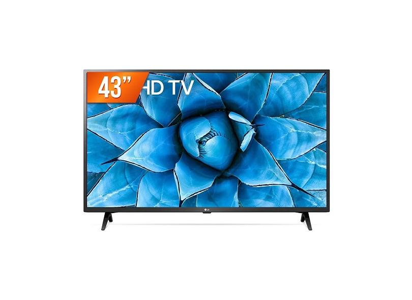 Smart TV TV LED 43 " LG ThinQ AI 4K HDR 43UN731C 3 HDMI