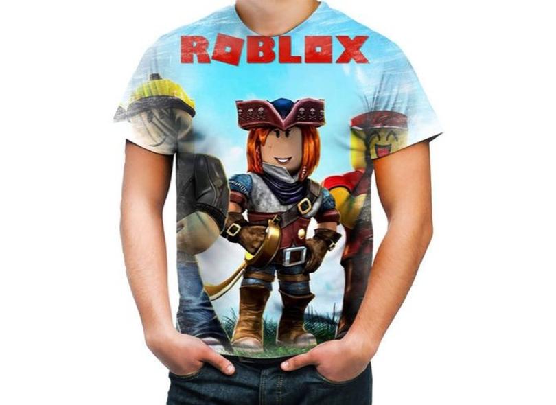 Camiseta Roblox em Oferta