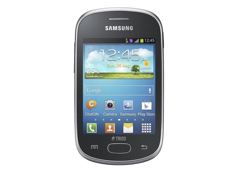 Smartphone Samsung Star Trios GT-S5283B Cãmera Desbloqueado 3 Chips Wi-Fi