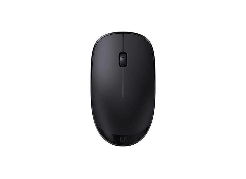 Mouse Sem Fio Multi MS300, 1200DPI, USB, 3 Botões, Preto - MO380