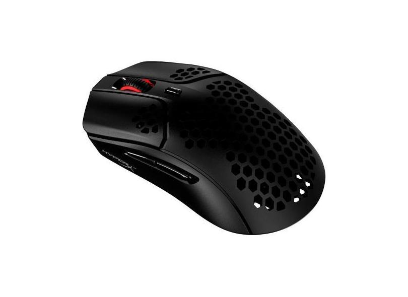 Mouse Gamer Sem Fio HyperX Haste, 16000 DPI, 6 Botões, Preto - 4P5D7AA