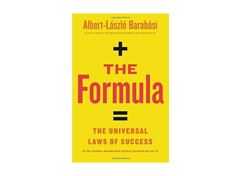 The Formula: The Universal Laws of Success - Albert-lászló Barabási - 9780316505499