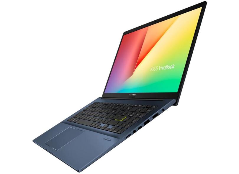 Notebook Asus VivoBook Intel Core i7 1165G7 11ª Geração 8.0 GB de RAM 256.0 GB 15.6 " Full GeForce MX330 Endless OS X513EP-EJ232