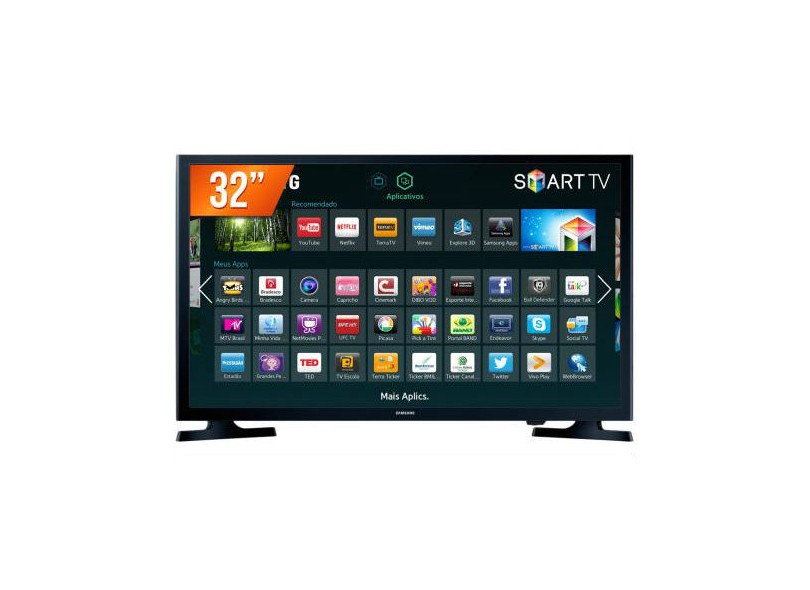 Smart TV TV LED 32" Samsung HG32NE595JGXZD