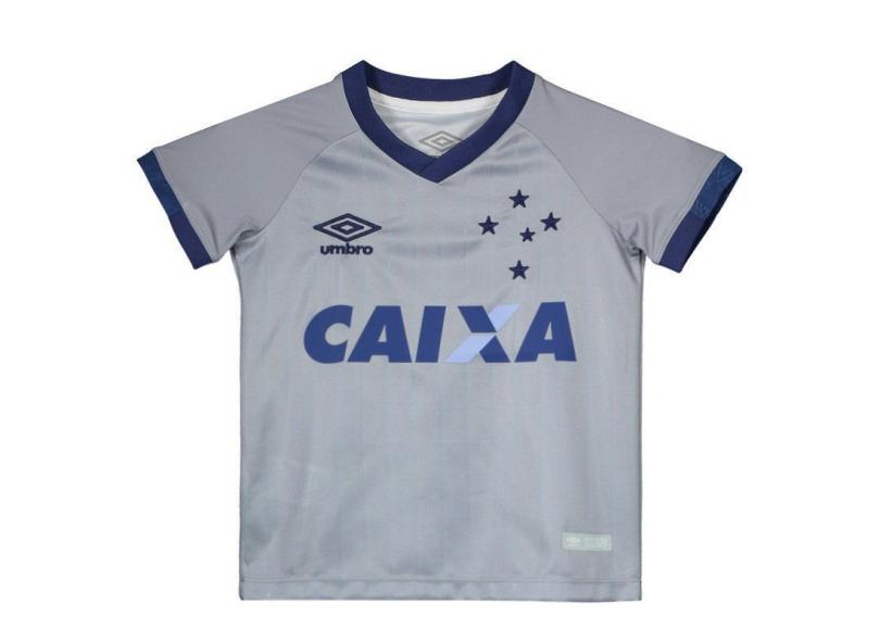 Camisa Torcedor Infantil Cruzeiro III 2018/19 Umbro