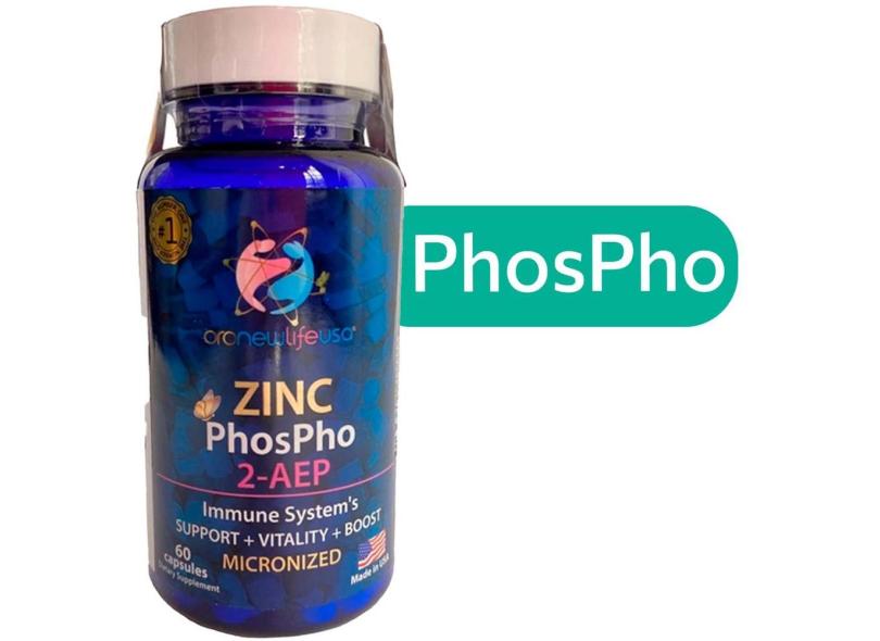 Zinc Phospho 2-aep Suplemento Alimentar Minerais E Vitaminas