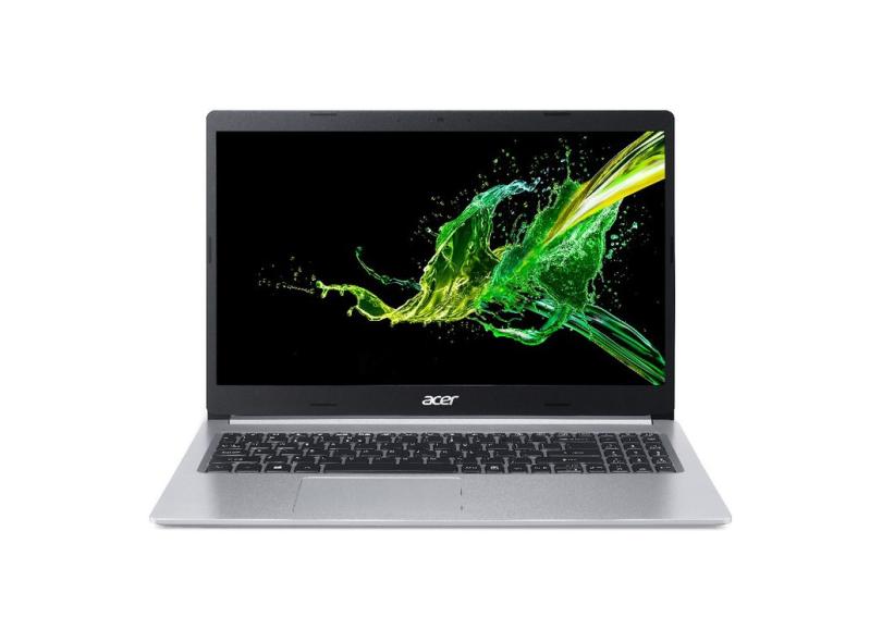 Notebook Acer Aspire 5 Intel Core i5 10210U 10ª Geração 8.0 GB de RAM 1024 GB Híbrido 128.0 GB 15.6 " Windows 10 A515-54-542R