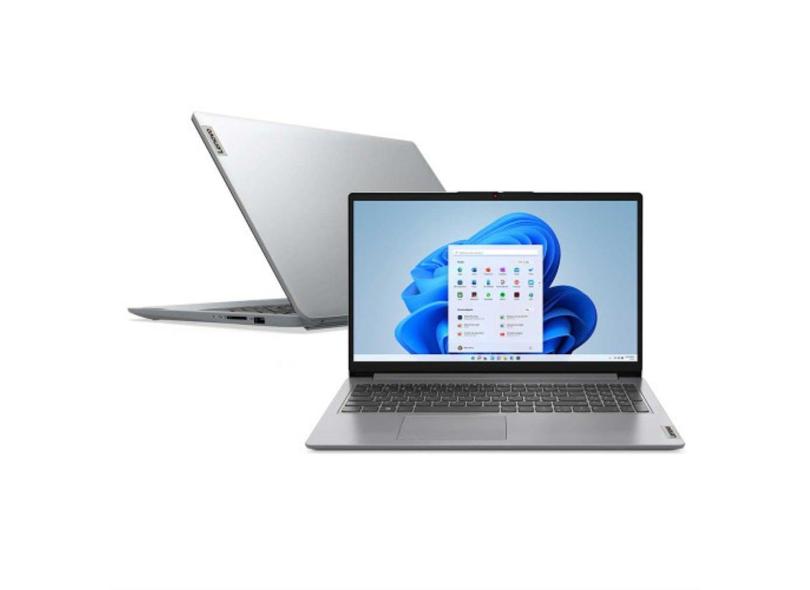 Notebook Lenovo IdeaPad 1 15IAU7 Intel Core i5-1235U 8GB 512SSD 15.6 Windows 11 Cloud Grey