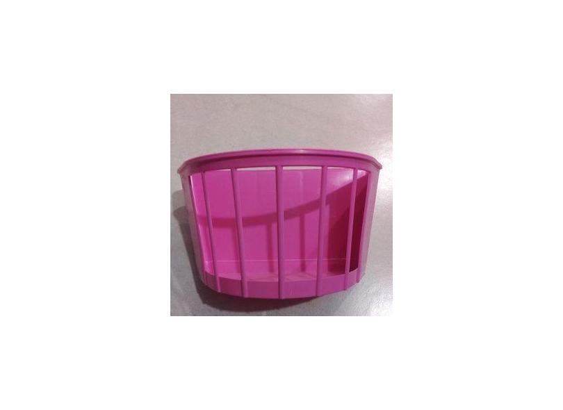 Cesta Para Bicicleta Aro 12 E 16 Plástica Rosa - Isapa