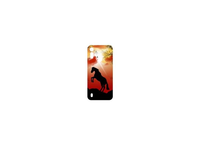 Cover Per Motorola Moto E6s 2020 – Custodia Sottile In Gomma Antiurto TingYR (Rosso)