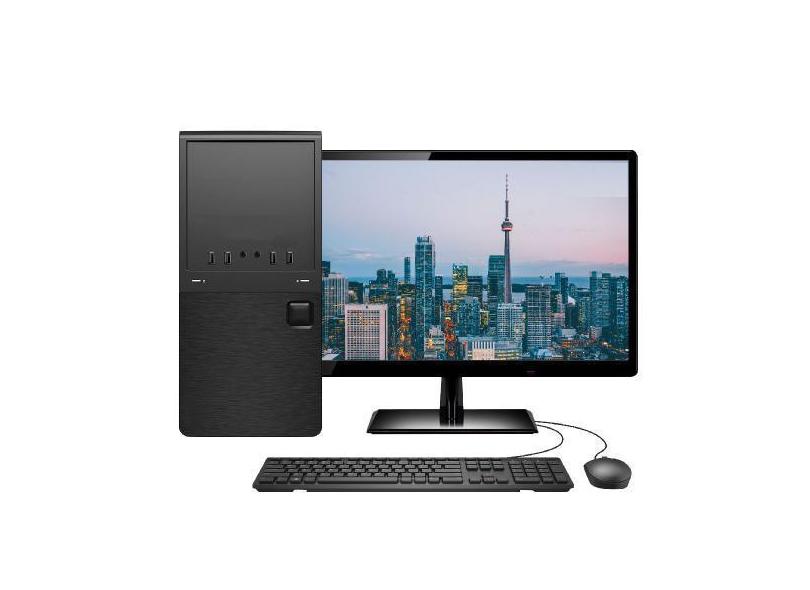 Computador Completo Intel Core i3 4GB HD 500GB Monitor 19.5" LED HDMI 