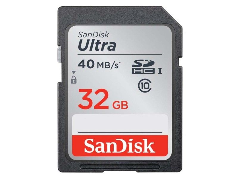 Cartão de Memória SDHC-I SanDisk Ultra 32 GB SDSDUN-032G-G46