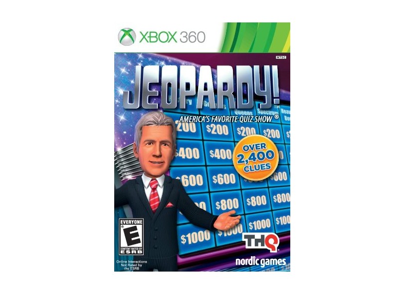 Jogo Jeopardy! Americas Favorite Quiz Show Xbox 360 THQ