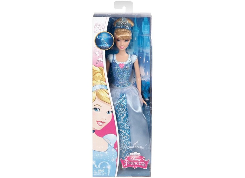 Boneca Princesas Disney Cinderela Y5648 Mattel