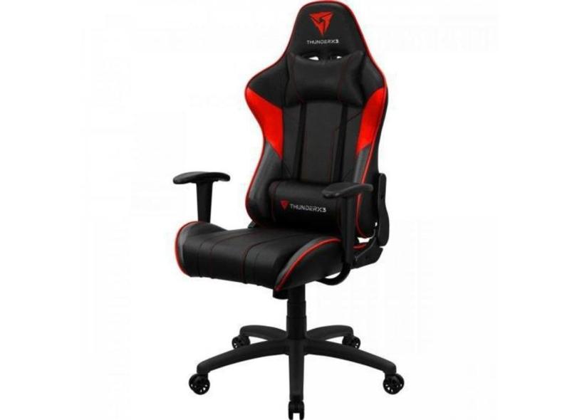 Cadeira Gamer Thunderx3 EC3 - Encosto 180° - Vermelha