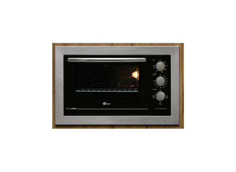 Forno Elétrico De Embutir Fischer, Fit Line, 48 Litros Fit Line
