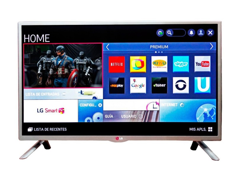 LG Smart TV 32 Pulgadas  Televisor 32LB580B con TDA