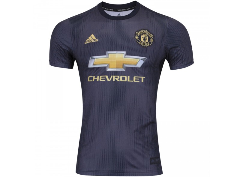 Camisa Torcedor Manchester United III 2018/19 Adidas
