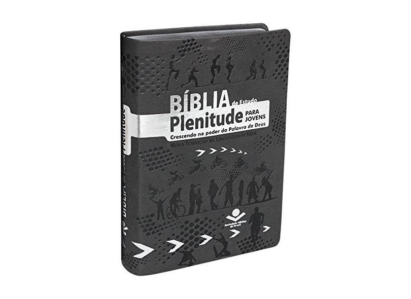 Bíblia de Estudo Plenitude Para Jovens: Crescendo no Poder da Palavra de Deus - Sbb - Sociedade Biblica Do Brasil - 7898521811624