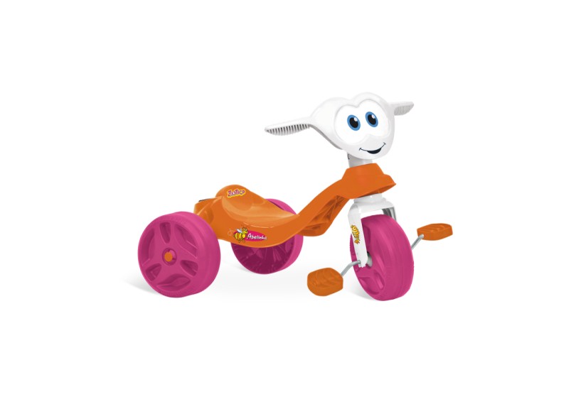 Triciclo com Pedal Bandeirante Zootico Abelhinha 748
