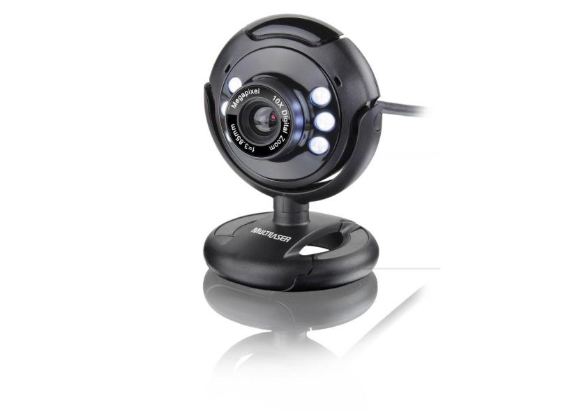 Multilaser WebCam Night Vision 16.0Megapixel (Interpolados) WC045