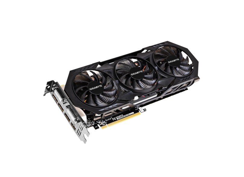 Placa de Video NVIDIA GeForce TX 970 4 GB DDR5 256 Bits Gigabyte GV-N970WF3OC-4GD