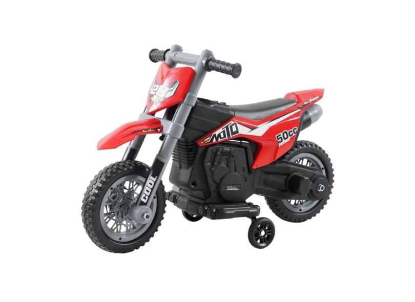 Mini Moto Elétrica Cross 6V Cores Diversas IMPORTWAY