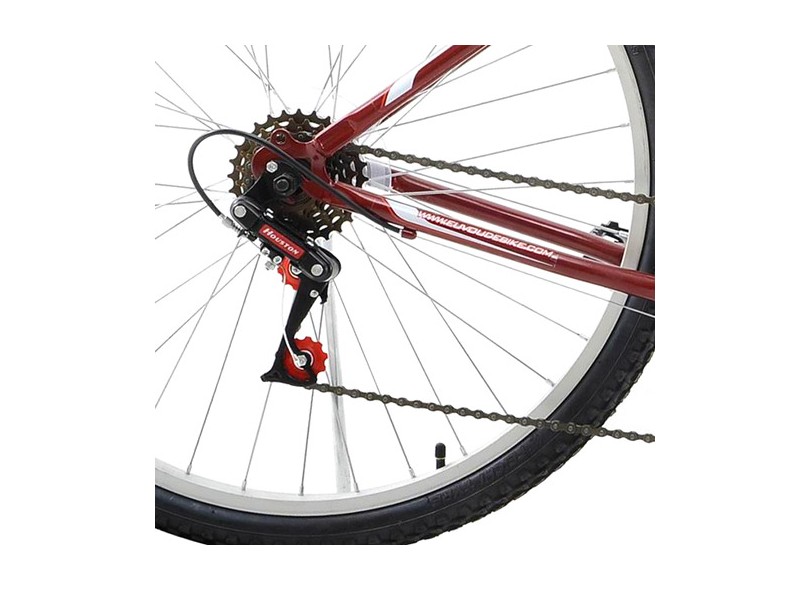 Bicicleta Houston 18 Marchas Aro 26 Freio V-Brake Foxer Hammer