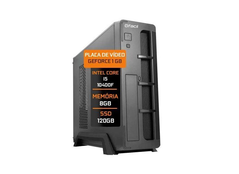 Computador Fácil Slim Premium Intel Core I5 10400F (Décima Geração) 8G