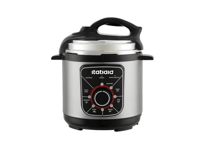 Panela De Pressão Elétrica Itatiaia Midi 3 Litros Inox 110v PPESS1