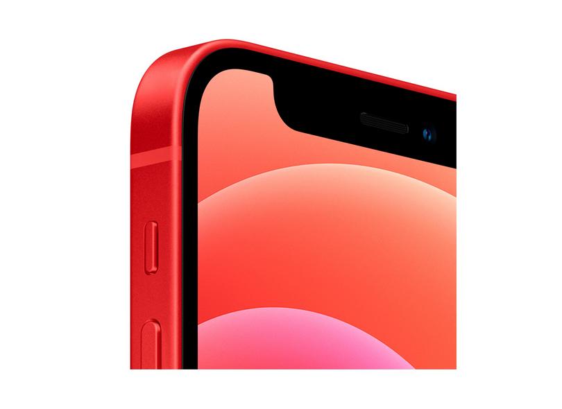 Smartphone Apple iPhone 12 Mini Vermelho 256GB Câmera Dupla iOS 14
