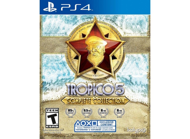 Jogo Tropico 5 Complete Collection PS4 Kalypso Media