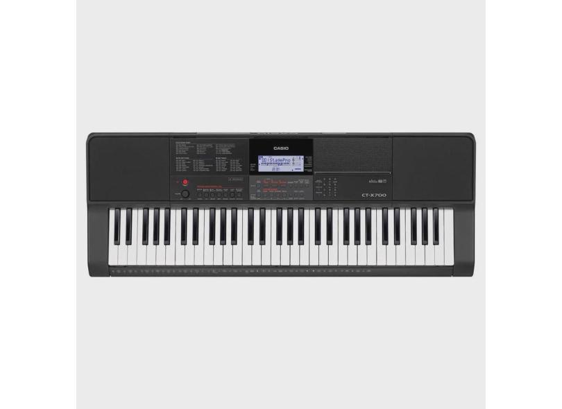 Teclado Arranjador Musical Casio CT-X700 61 Teclas Bk Ctx700