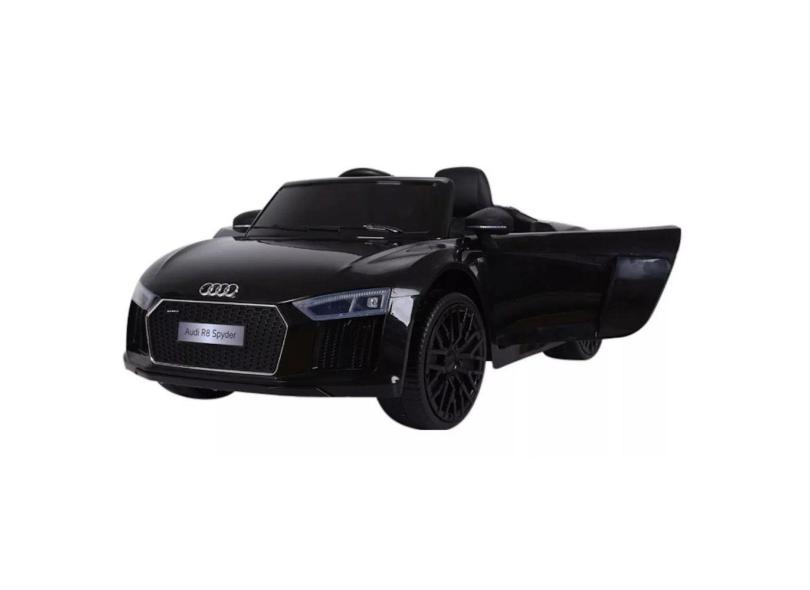 Carrinho Elétrico Audi R8s 12v com controle remoto preto - Bel Brink